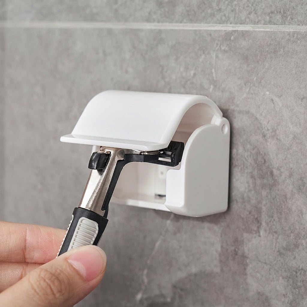 No-drill razor holder