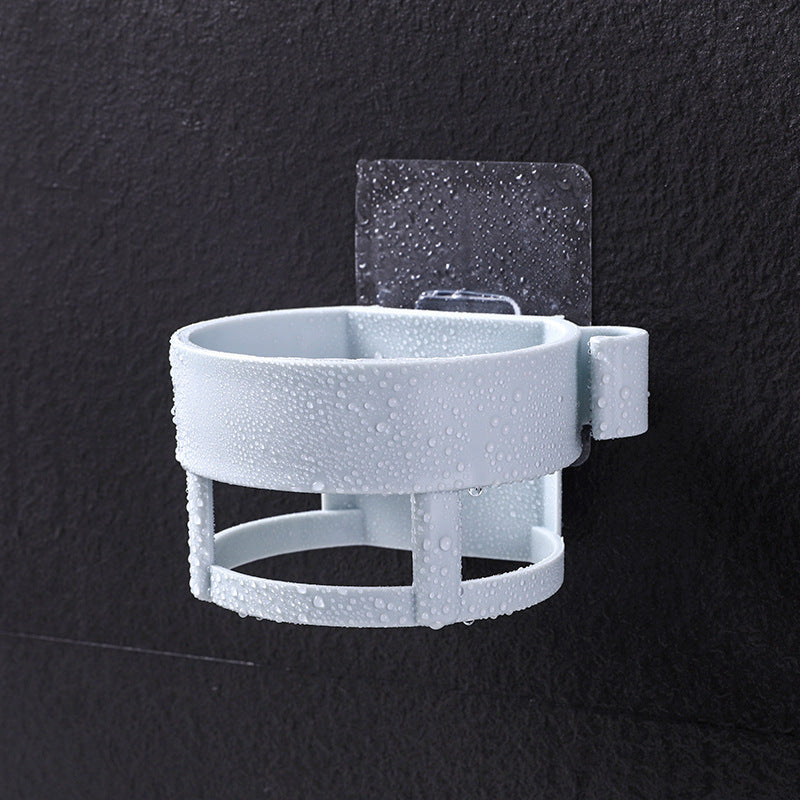 Hair dryer wall mount with cable hook