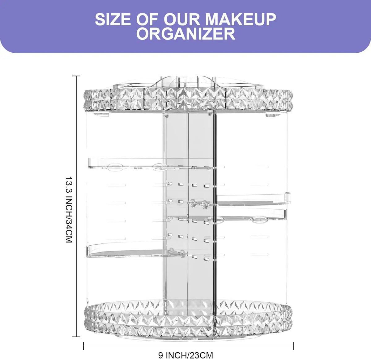 Tyrixma vanity organizer